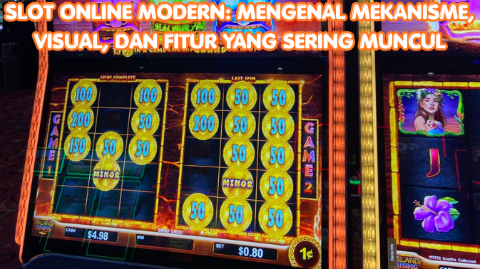 Slot Online Modern: Mengenal Mekanisme, Visual, dan Fitur yang Sering Muncul